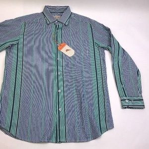 Tommy Bahama Mens Long Sleeve Cotton MultiColor S
